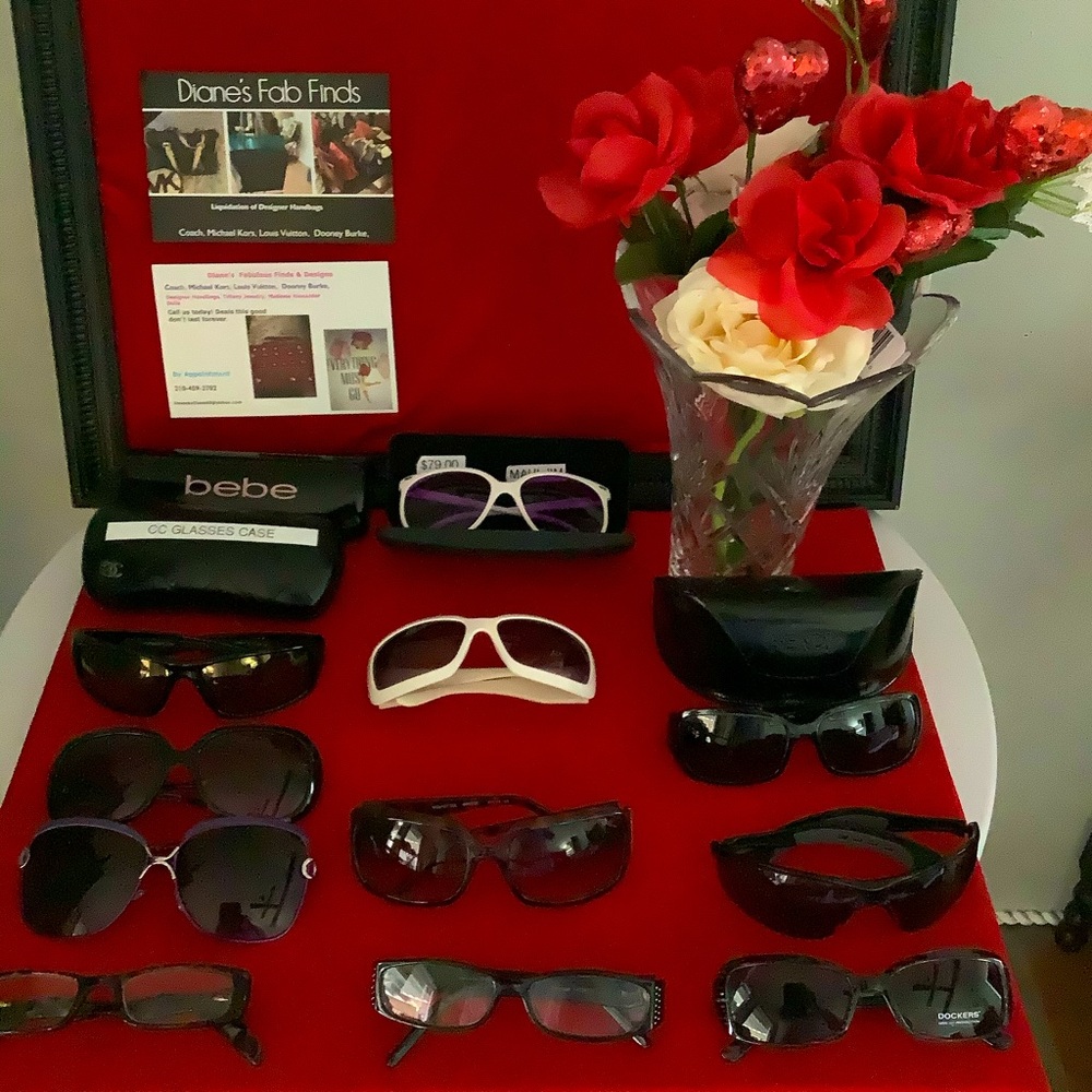 Sunglasses, Cases & Readers